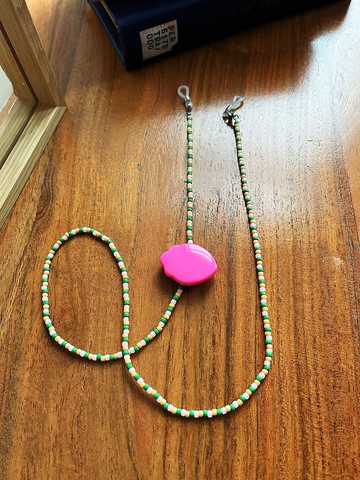 Pinkoi 客戶獨家販售 限量眼鏡鍊/掛繩/証件鍊/項鍊 粉紅