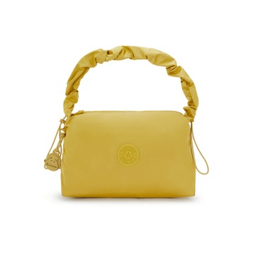 『拉拉包』暖黃色輕盈手提肩背包-ELENI M