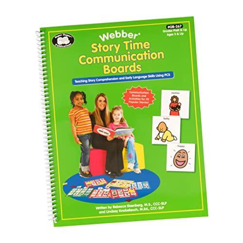 Super Duper Publications Webber? Story Time Communication Boards Educat