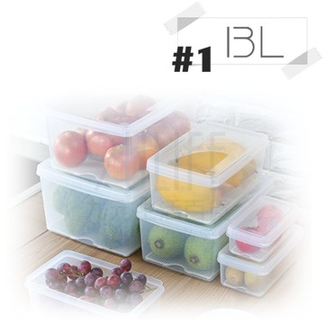 【九元生活百貨】收美 LF01長型保鮮盒/13L 1號瀝水保鮮盒 冷藏密封 儲物收納 MIT