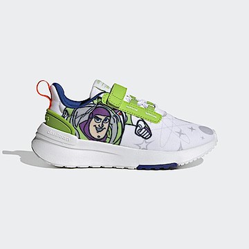 Adidas Racer TR21 GY6645 中童 慢跑鞋 DISNEY 巴斯光年 玩具總動員 魔鬼氈 白綠