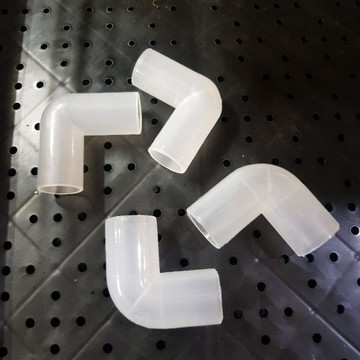 P老闆水族~魚缸水彎頭 L彎頭 3分 4分 彎頭 PVC 上部過濾 透明水管