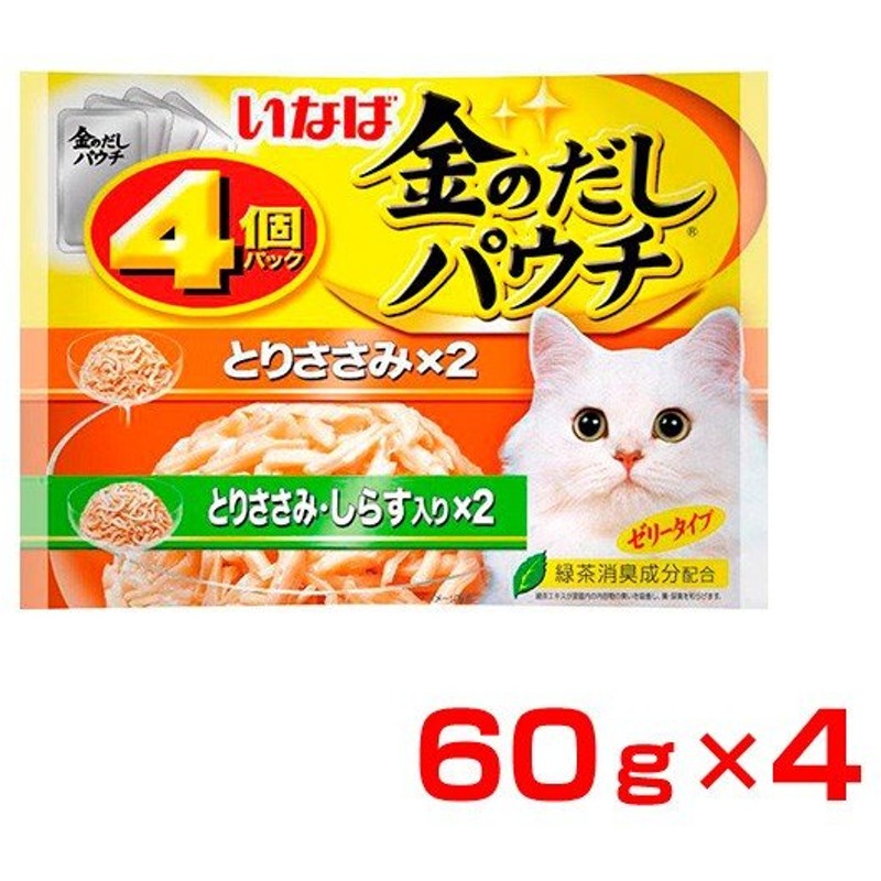 残りわずか】 いなば 猫 CIAO チャオ 金のだし ちゅ〜る タイプ とりささみ かつお節入り キャット fucoa.cl