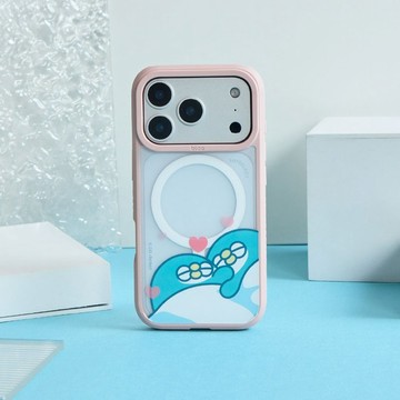 PP mini一起睡覺極光霧透MagSafe iPhone手機殼