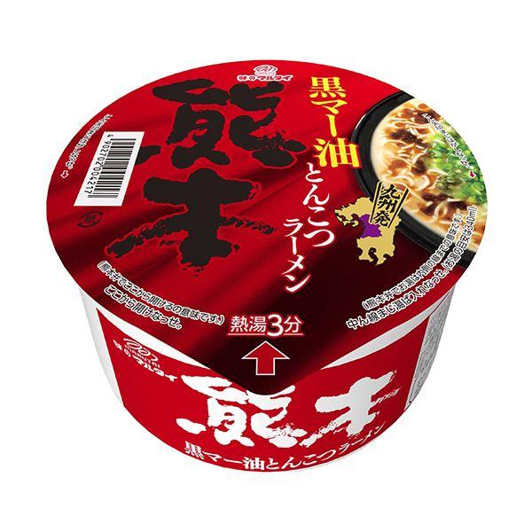 まとめ マルタイ 九州発黒マー油とんこつ熊本ラーメン 76g 1ケース 12食 〔×2セット〕〔代引不可〕