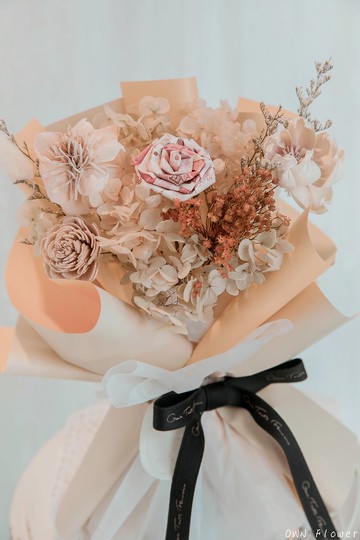 鈔票花束/有錢花花束/錢花束/鈔票蛋糕/生日禮物/已含現金300元