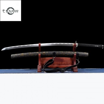 招財劍 刀劍中碳鋼一體防身日式指揮刀打刀寶劍Katana冷兵器未開刃