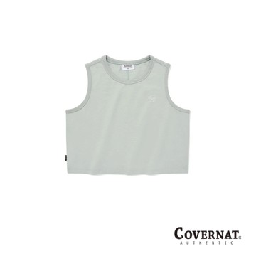 [COVERNAT]  女式短版合身無袖上衣（薄荷色） [G8]