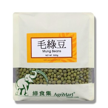 綠食集 毛綠豆 500g