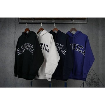 【HYDRA】Nautica JP Arch Logo Sweat Hoodie 重磅 帽T 帽踢 刺繡【NTC27】
