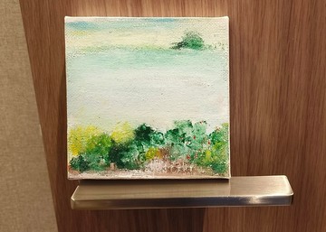 風景畫/無框畫/療癒畫/壓克力水彩畫/居家裝飾畫