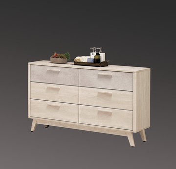 【歐風別館】漢斯4尺六斗櫃【基隆至台中免運費】