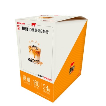 紅牛聰勁iD纖美蛋白奶昔-珍珠奶茶風味 45g/6入/盒
