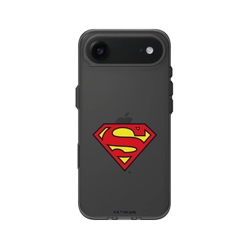 iPhone Air Clear (相機按鈕) 酷墨灰 - Superman - Superman-經典LOGO