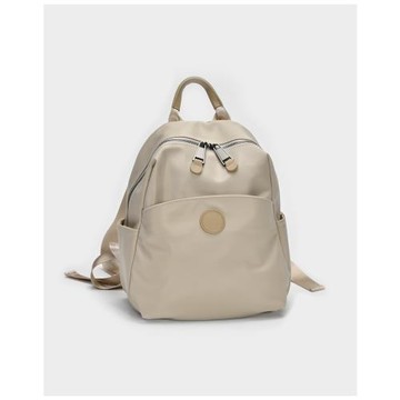 日韓夏季新款尼龍牛津布百搭輕便貝殼潮流休閑簡約旅行雙肩包書包