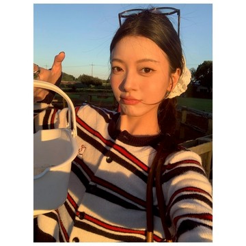 春秋季長袖圓領長袖針織小外套