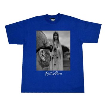 bboy寬松大碼街頭old school西海岸匪幫hiphop美式小領口短袖T恤