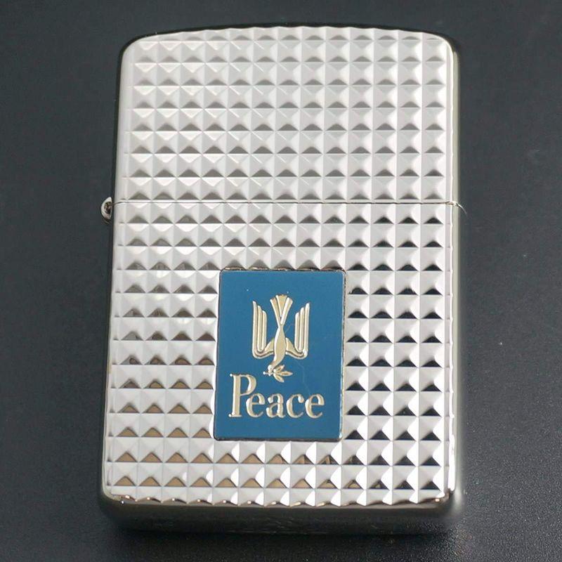 zippo（ジッポー） Peace ARMOR 両面ダイヤカット 2007年製造