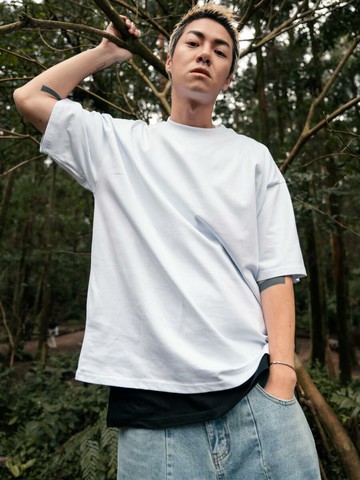 二代厚磅超挺素TEE (白色)