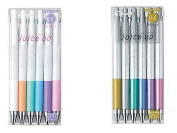 PILOT LJP-120S4 0.4mm Juice超級果汁筆6色組粉彩亮彩系列(單組)