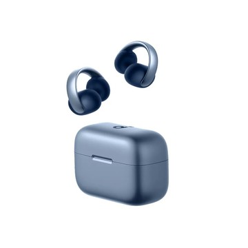 Soundcore AeroClip 開放式藍牙耳夾耳機(潮流發聲 享樂無界)霧海藍