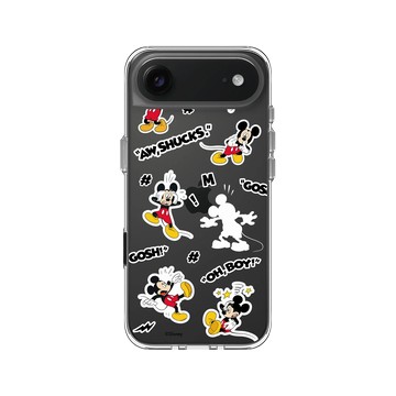 iPhone Air Clear Case（相機按鈕） 透明 - 迪士尼-米奇 Mickey - Sticker-嘿嘿米奇