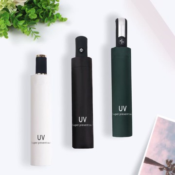 雨傘 全自動雨傘女晴雨兩用折疊簡約廣告傘防曬防紫外線太陽傘 【林之舍】