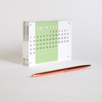 客製化禮物  亞克力照片月曆 萬年曆