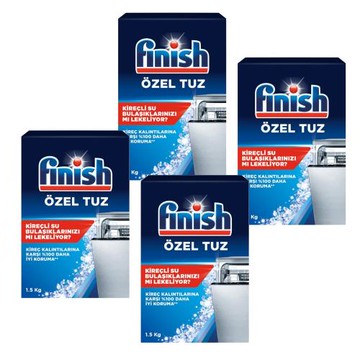 FINISH軟化鹽1.5公斤4入組洗碗機配件FINISH-SALT-4