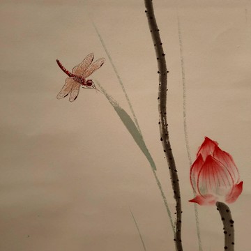 國畫-和為貴 (43cm*193cm)