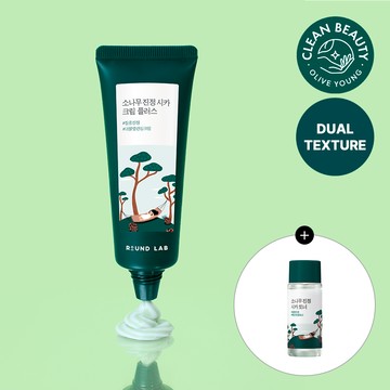 ROUND LAB Pine Calming Cica Cream Plus 60ml Set (+Toner 20ml)