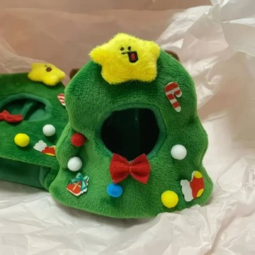 💥臺灣有貨💥免運💥聖誕樹娃衣高顏值玩偶掛件聖誕節裝扮網紅同款10cm娃用秒殺