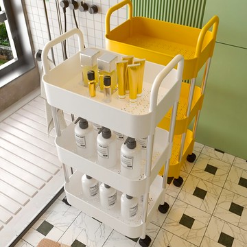 美髮工具車 美容車小推車美容院專用美容推車置物架移動美甲美髮收納架工具車『XY34319』