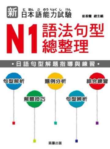 新日本語能力試驗：N1 語法句型總整理[二手書_良好]