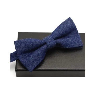 【拉福】領結牛仔休閒結婚領結糾糾(深藍)