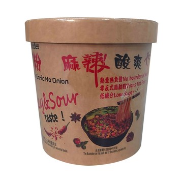 大瑪南洋蔬食 酸辣粉133g/碗