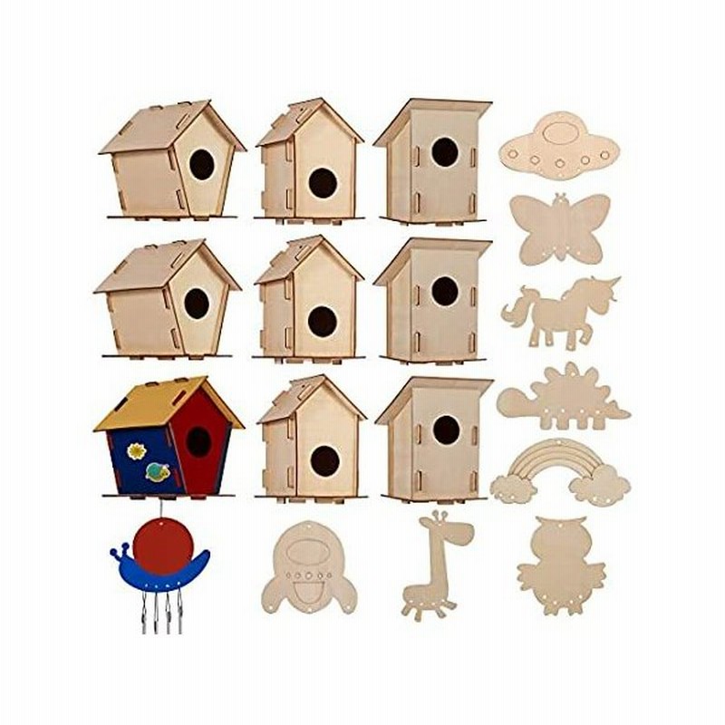 Diy 木製鳥小屋と風鈴キットセット Www Ipmoment Com