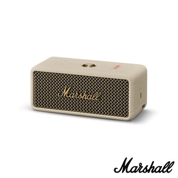 【Marshall】Emberton III 攜帶式藍牙喇叭 奶油白【三井3C】