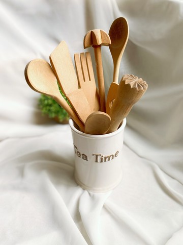 【好日戀物】台灣復古鄉村風家飾PiiN廚房餐具用具置物罐