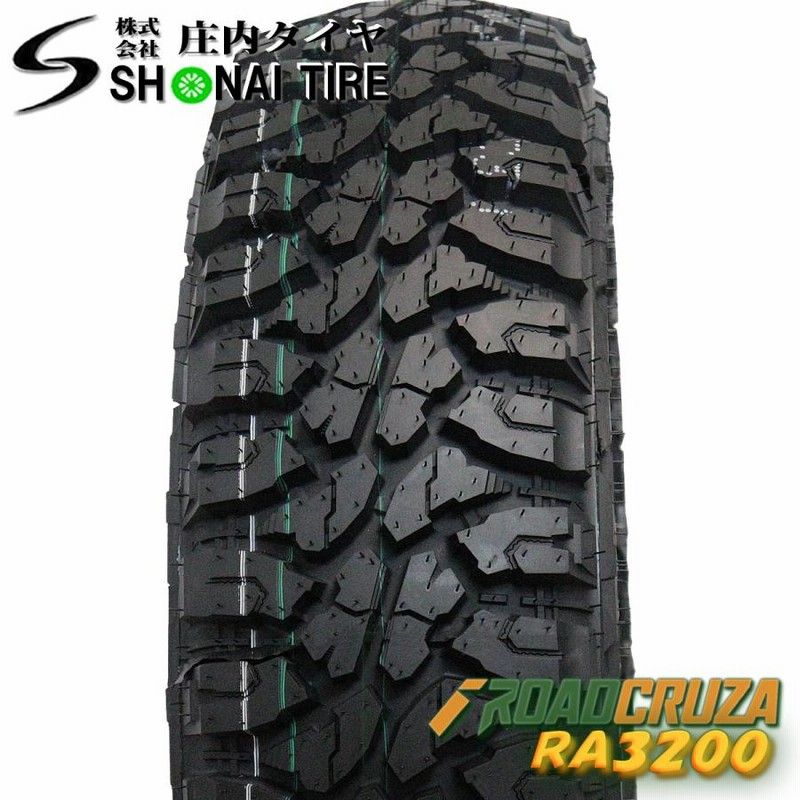 新品 SUMMERタイヤ 215/85R16 ROADCRUZA製 RA-3200 OWL SHONE