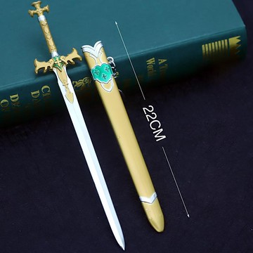 刀劍神域金木犀劍 22cm(長劍配大劍架.此款贈送市價100元的大刀劍架)(台灣現貨)