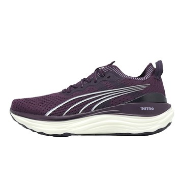 Puma 慢跑鞋 ForeverRun Nitro Knit Wns 女鞋 紫 灰 氮氣中底 緩衝 支撐 運動 379140-10