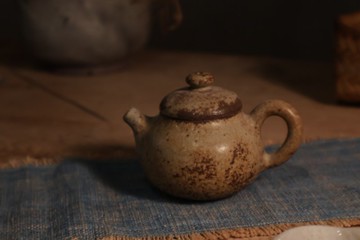 大地之色-茶壺