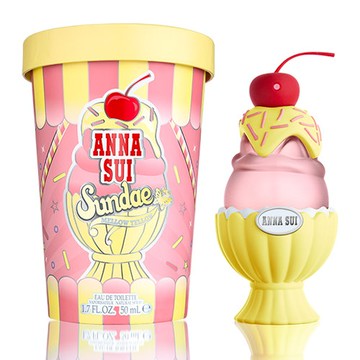 Anna Sui Sundae Mellow Yellow 果漾聖代淡香水-樂夏百香