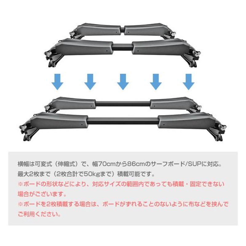 THULE Thule サーフボードキャリア Board Shuttle 811 スボード シャトル TH811 【ボードプロテクション内蔵 伸縮式ボードキャリア】スーリー