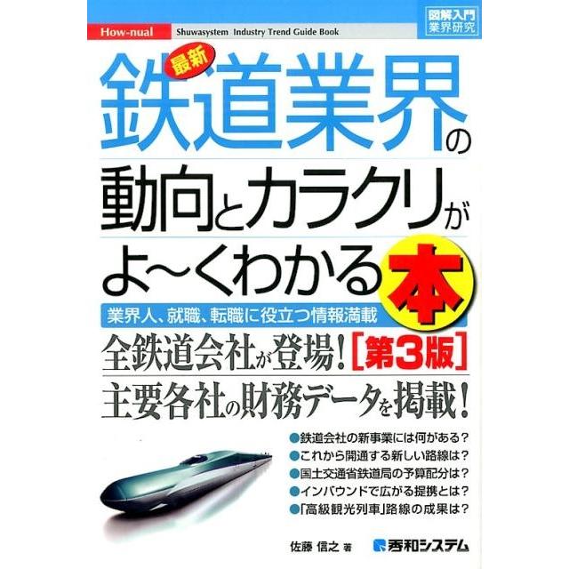 最新鉄道業界の動向とカラクリがよ~くわかる本 業界人,就職,転職に役立つ情報満載