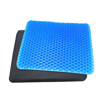 Victoria 維多麗亞 日式蜂巢涼感凝膠坐墊 釋放臀部壓力 柔軟舒適 透氣  42 x 36.4cm