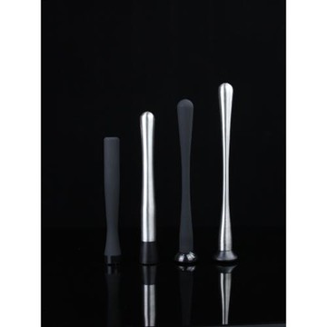 不銹鋼碎冰棒水果壓汁酒吧調酒奶茶店用品專用搗冰錘檸檬搗汁棒