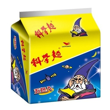 統一科學麵原味五合一袋