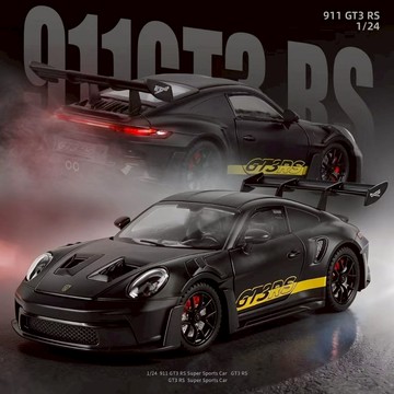 Porsche911 GT3 RS 1:24合金模型車/回力車/仿真跑車男友禮物/跑車模型/收藏品/汽車玩具/兒童玩具